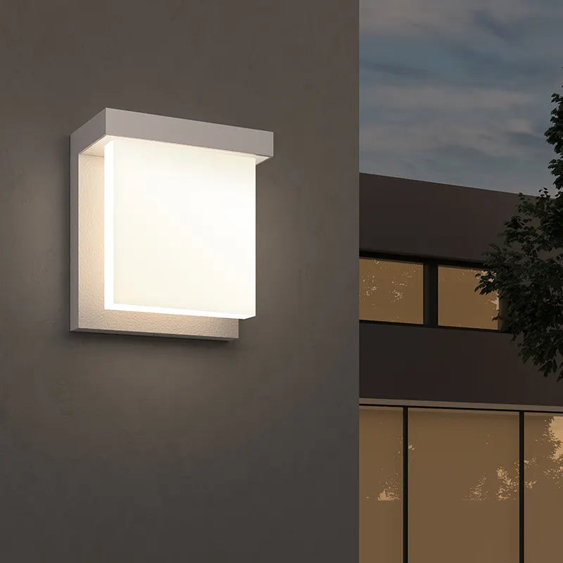 Sonneman 7275 Glass Glow 6" Tall Indoor/Outdoor LED Wall Sconce