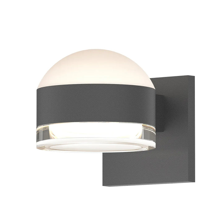 Sonneman 7302 Reals 5" Up/Down LED Wall Sconce - Dome Cap / Cylinder Lens