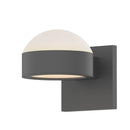 Sonneman 7302 Reals 5" Up/Down LED Wall Sconce - Dome / Plate Lens