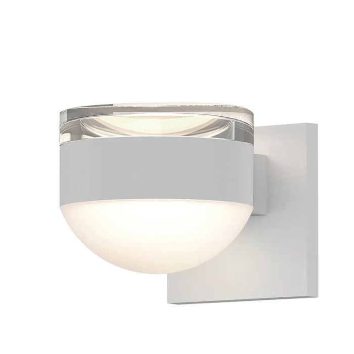 Sonneman 7302 Reals 5" Up/Down LED Wall Sconce - Clear / Dome Lens
