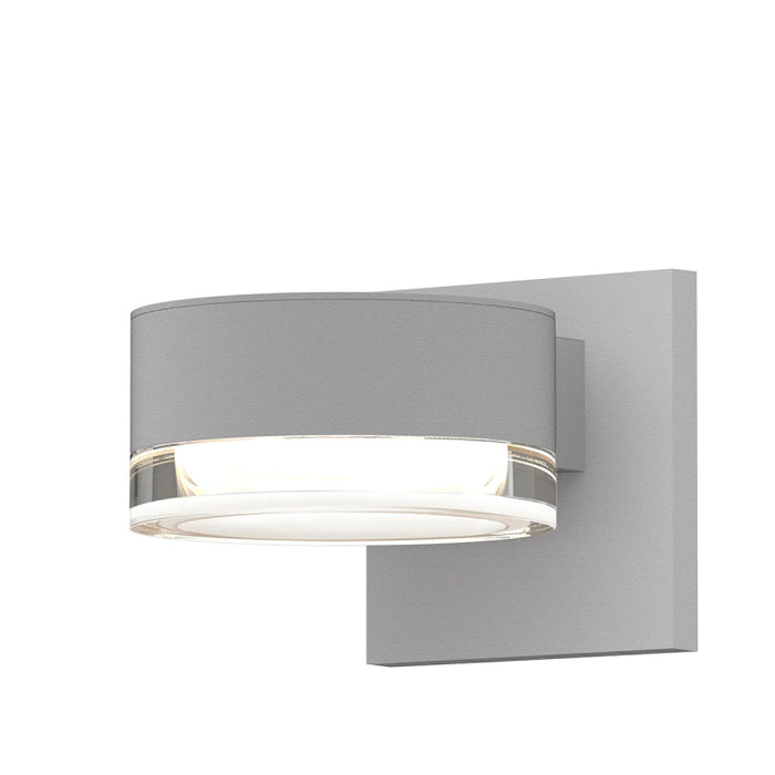 Sonneman 7302 Reals 5" Up/Down LED Wall Sconce - Plate / Cylinder Lens