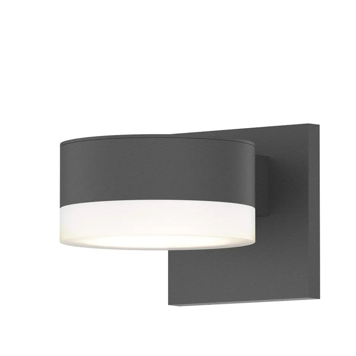 Sonneman 7302 Reals 5" Up/Down LED Wall Sconce - Plate / Cylinder Lens