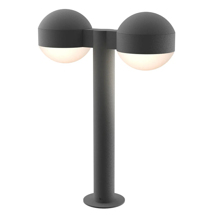 Sonneman 7306 Reals 18" Tall LED Double Bollard - Dome Cap