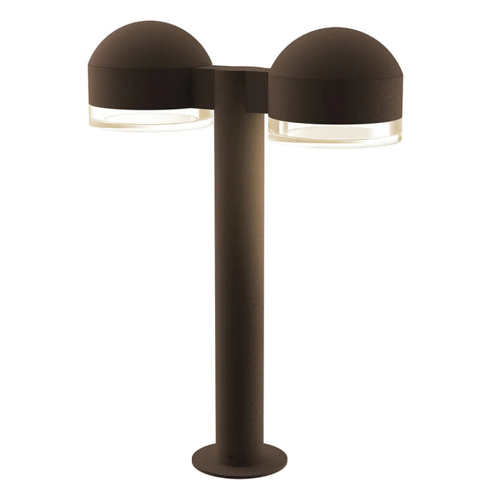 Sonneman 7306 Reals 18" Tall LED Double Bollard - Dome Cap