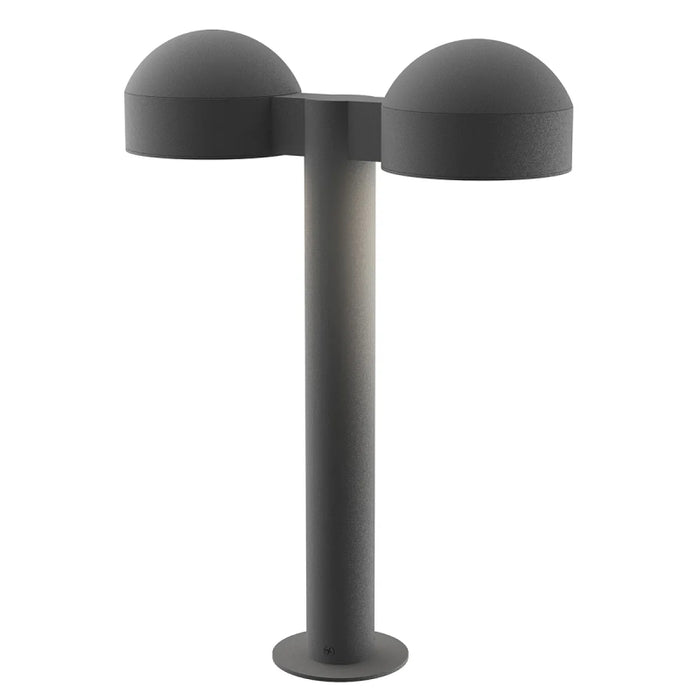 Sonneman 7306 Reals 18" Tall LED Double Bollard - Dome Cap / Lens