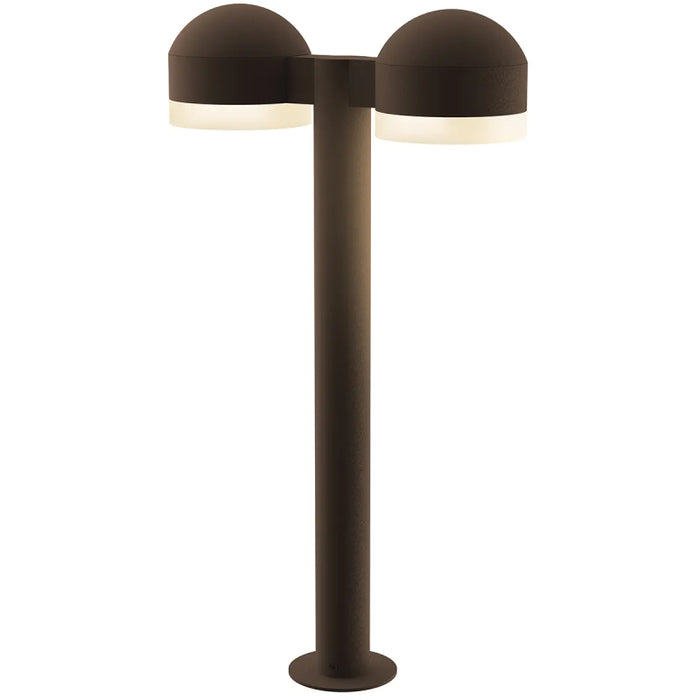 Sonneman 7307 Reals 23" Tall LED Double Bollard - Dome Cap