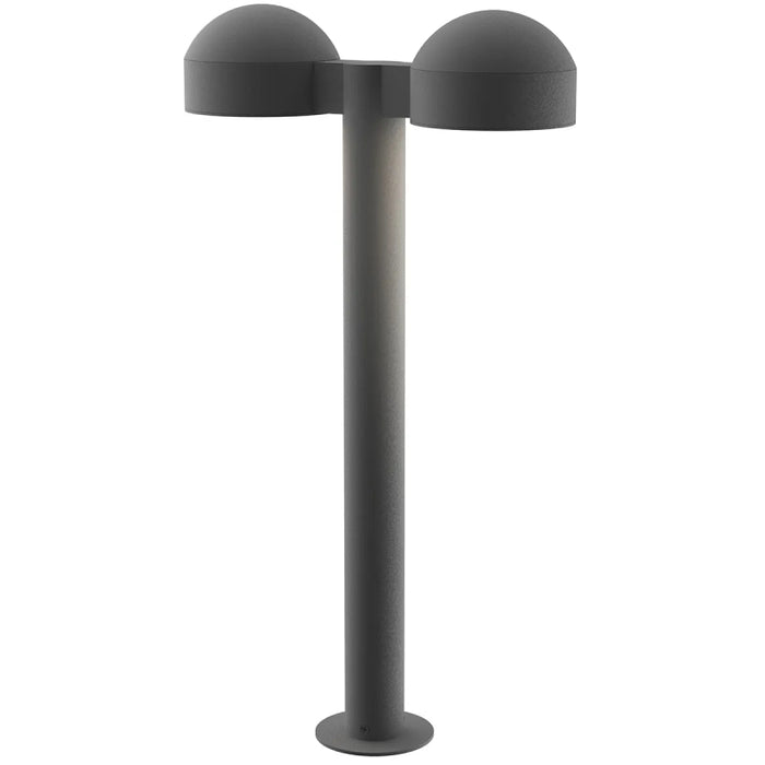 Sonneman 7307 Reals 24" Tall LED Double Bollard - Dome Cap / Plate Lens