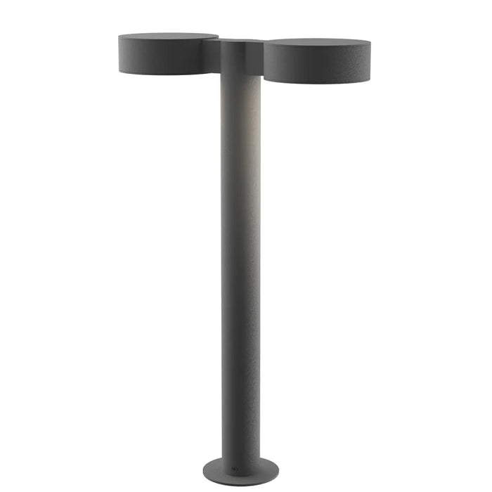 Sonneman 7307 Reals 2-lt 22" Tall LED Double Bollard - Plate Cap / Lens