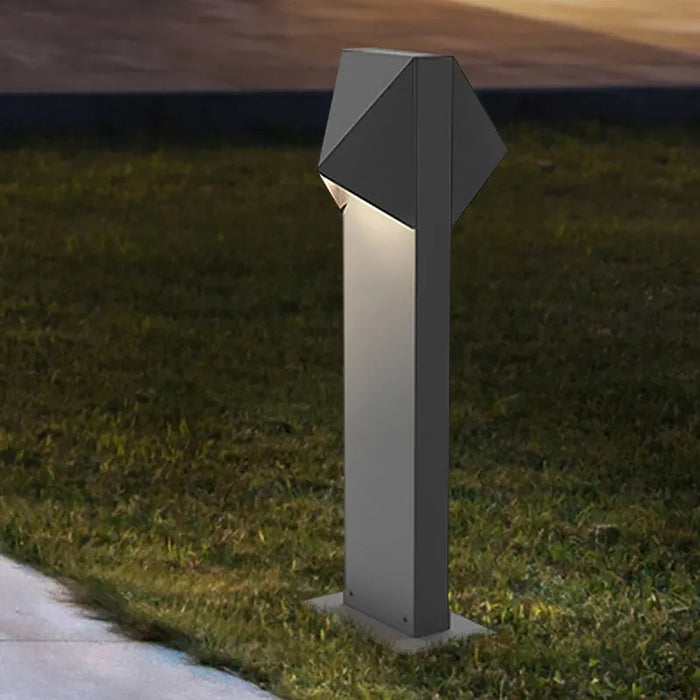 Sonneman 7321 Triform Compact 16" Tall LED Bollard