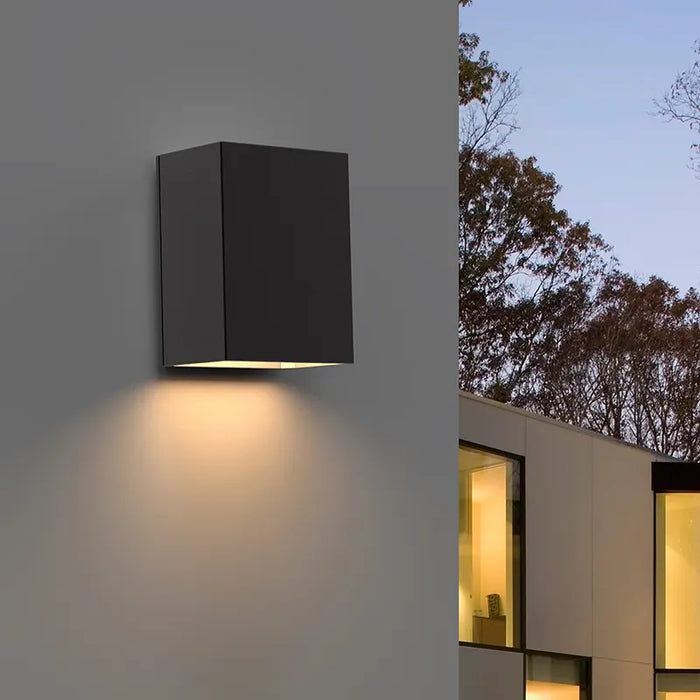 Sonneman 7340 Box 5" Tall LED Indoor/Outdoor Wall Sconce