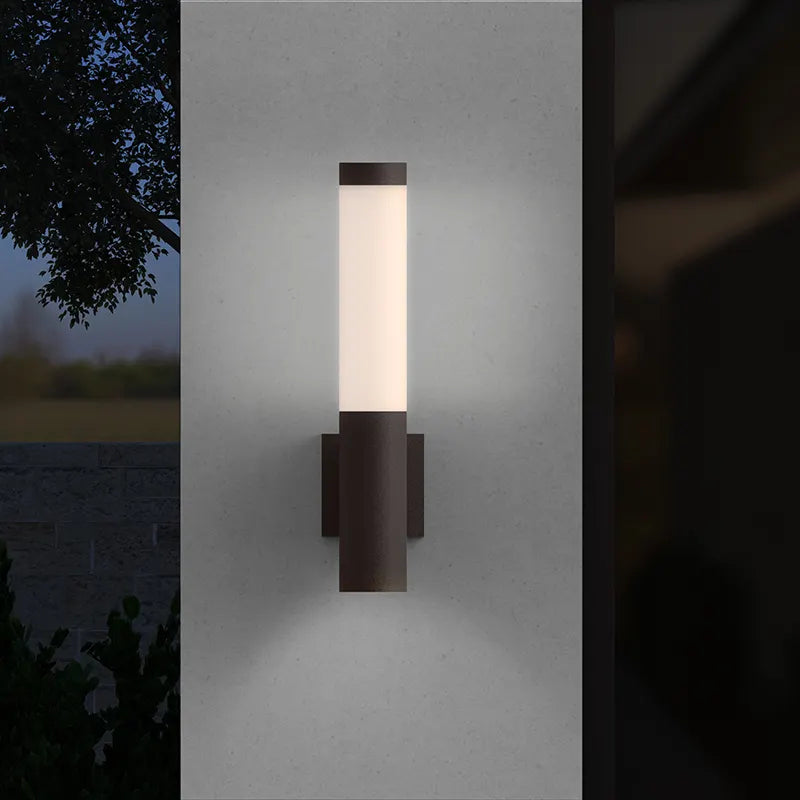 Sonneman 7380 Square Column 20" Tall Indoor/Outdoor LED Wall Sconce