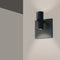 Sonneman SLS0216 Suspenders 6" Tall Mini Single LED Wall Sconce - Bar-Mounted Duplex Cylinder / Flood Lens