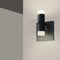 Sonneman SLS0217 Suspenders 7" Mini Single LED Wall Sconce - Bar-Mounted Duplex Cylinder / Glass Diffuser