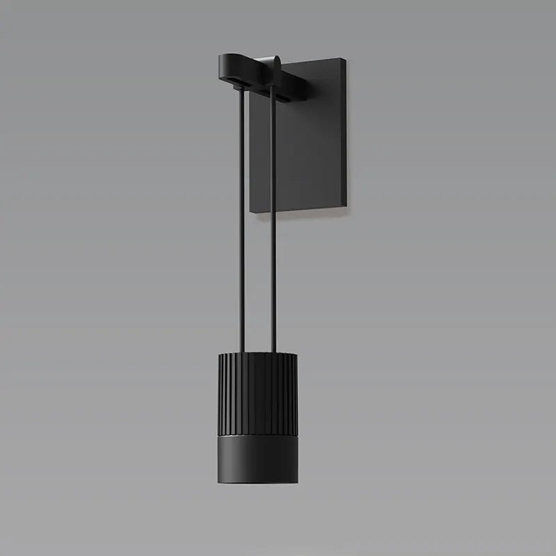 Sonneman SLS0219 Suspenders 9" Tall Mini Single LED Wall Sconce - Suspended Cylinder / Snoot Flood Lens