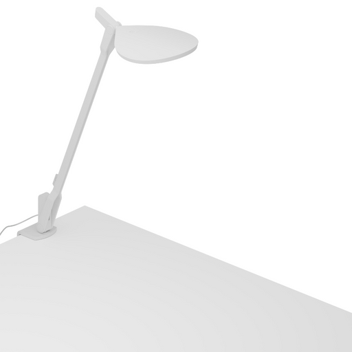 Koncept SPY-W Splitty LED Desk Lamp with Two-Piece Clamp - Matte White