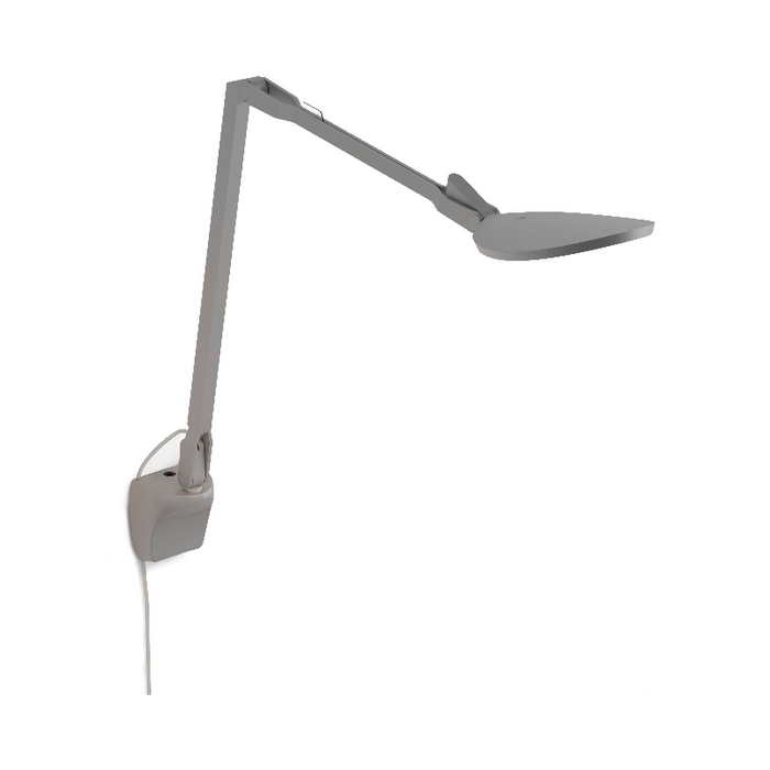 Koncept SPY-RCH Splitty Reach LED Desk Lamp, Wall Mount - Silver/Wall Mount