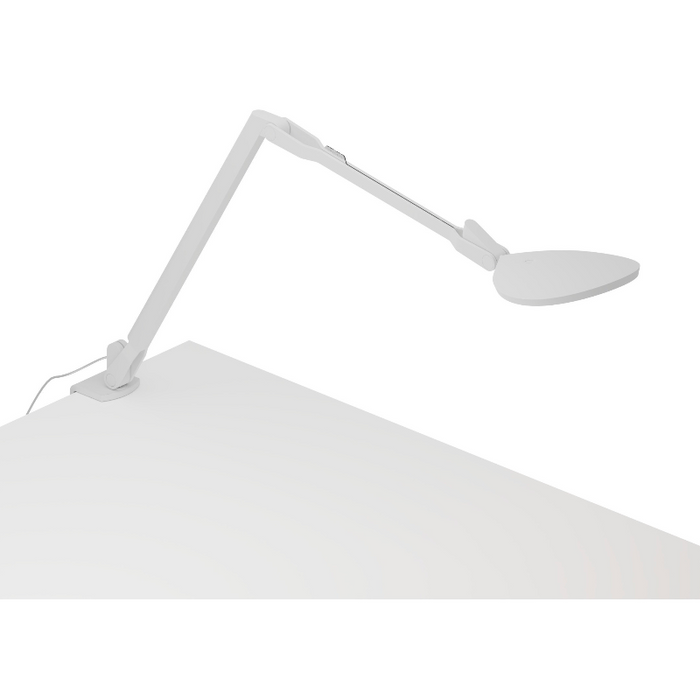 Koncept SPY-RCH Splitty Reach LED Desk Lamp - Matte White/Two-piece Clamp