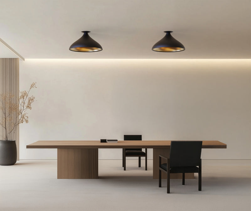 Pablo Designs Swell Wide 16" LED Flush Mount