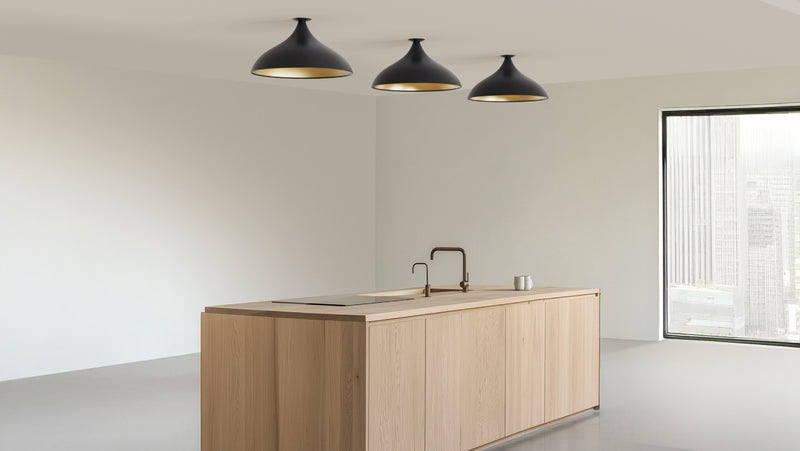 Pablo Designs Swell Wide 16" LED Flush Mount