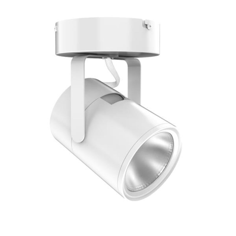 Juno T283L Trac-Master 26W LED Flat Back Cylinder Track Head, Direct Canopy Mount