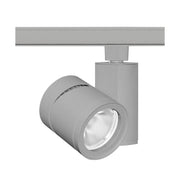 Juno Trac-Master T385L 30W LED Vertical Cylinder Track Head - Silver