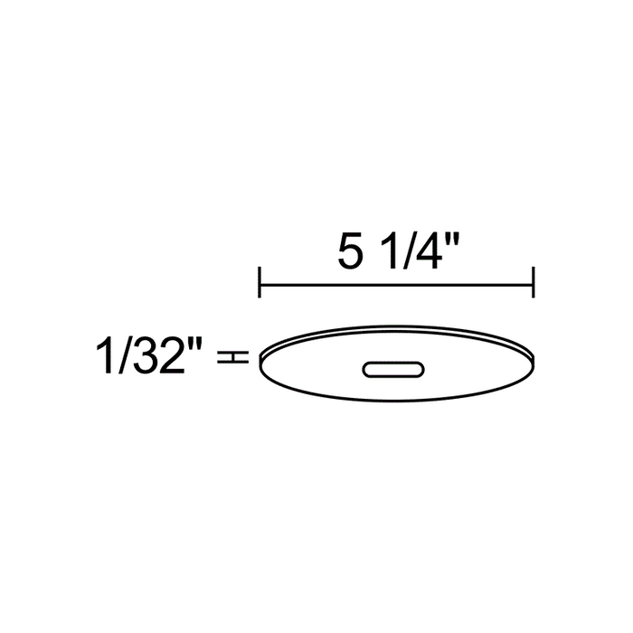 Juno T40F Trac-Master Line Voltage Flush Monopoint Adapter