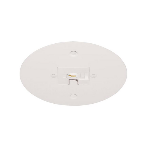 Juno T40F Trac-Master Line Voltage Flush Monopoint Adapter - White