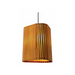 Accord 1481 Living Hinges 1-lt 12" LED Pendant - Teak