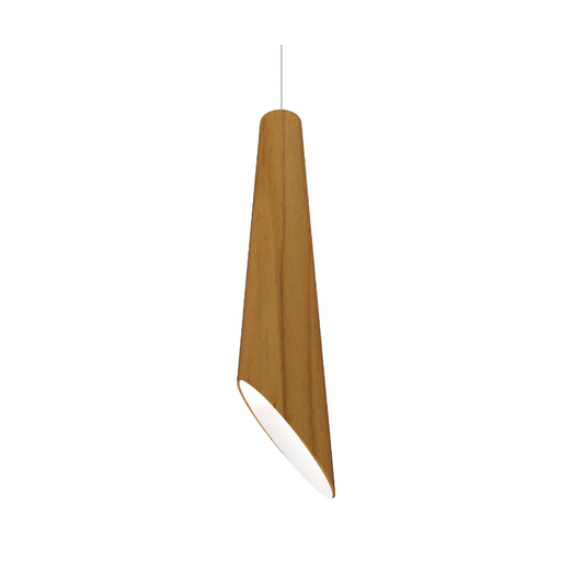 Accord 1277 Conical 1-lt 6" LED Pendant - Teak