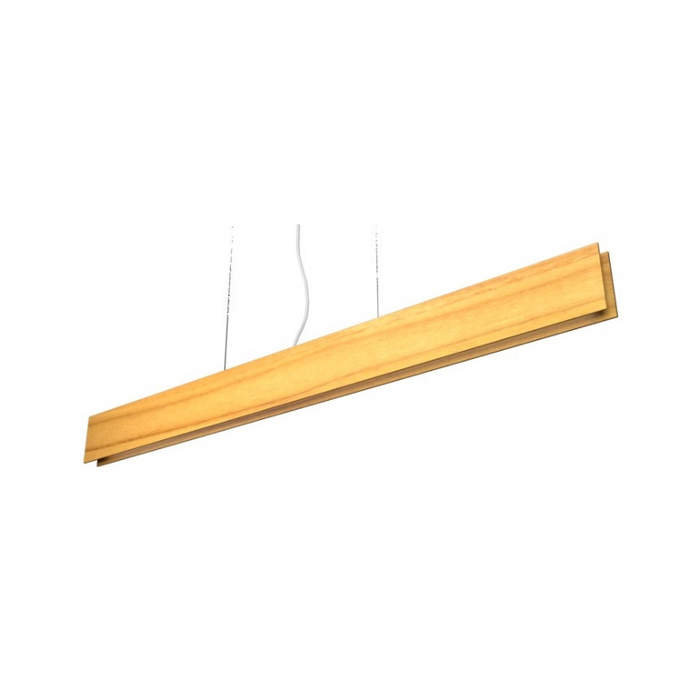 Accord 1311 Clean 1-lt 28" LED Pendant - Teak