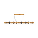 Accord 1502 Flow 16-lt 71" LED Pendant - Teak