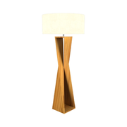 Accord 3029 Spin 1-lt 65" Tall LED Floor Lamp - Teak