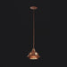 Bover Tibeta 02 1-lt 7" LED Pendant-Brilliant Copper