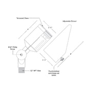 SPJ Titan 6W LED Outdoor Directional Light