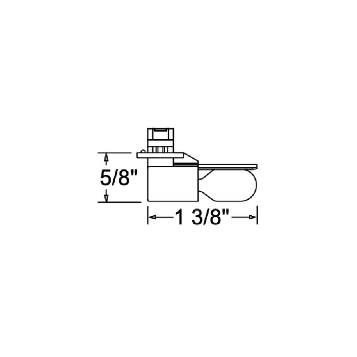 Juno TL201 Trac 12 10W Single Wedge Base Trac Lampholder
