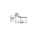 Juno TL201 Trac 12 10W Single Wedge Base Trac Lampholder