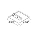 Juno TLR21 Trac 12/25 End Feed Connector and Outlet Box Cover