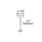 Juno TLR90 Trac 12/25 18" T-Bar Pendant Stem Kit