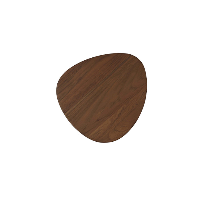 Bover Tria 04 1-lt 12" Tall LED Outdoor Wall Sconce-Teak Wood