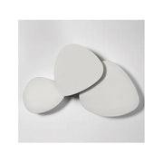 Bover Tria Set 3 3-lt 22" LED Wall Sconce-White Satin Lacquer