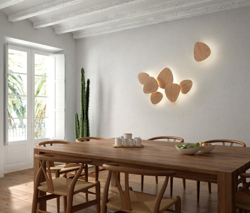 Bover Tria Set 6 6-lt 35" LED Wall Sconce