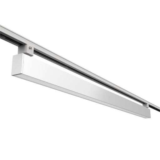 Juno TSLOT1 Trac-Master 4-ft 20W LED Linear Ambient Fixture, Lambertian Distribution, Flush Lens, 3500K