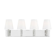 Visual Comfort TV1044 Beckham Classic 4-lt Vanity Light - Polished Nickel