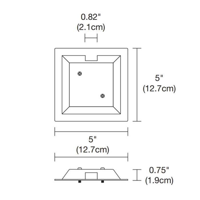 PureEdge TX12-JBC-5SQ Exterior Track Canopy Cover