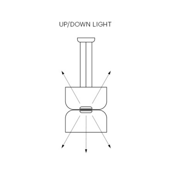 Pablo Designs Totem Up / Down LED Pendant