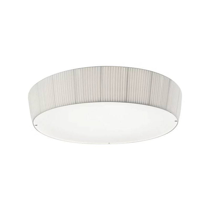 Bover Plafonet 60 4-lt 24" Flushmount-White Translucent Ribbon