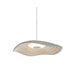 Bover Valentina S/24 1-lt 9" LED Pendant, 0-10V-Light Grey/White