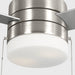 Generation 3SY44 Syrus 44" Ceiling Fan with LED Light Kit - Brushed Steel with Silver/Light Grey Weathered Oak Reversible Blades