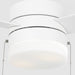 Generation 3SY44 Syrus 44" Ceiling Fan with LED Light Kit - Matte White with Matte White Blades