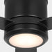 Generation Clarity 52" Ceiling Fan with LED Light Kit - Midnight Black with Midnight Black Blades